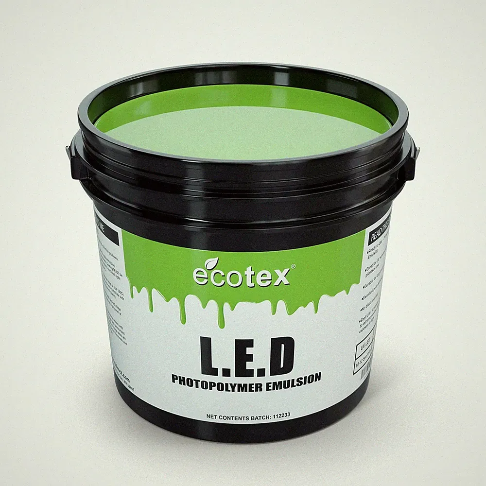 16 oz LED Green Screen Printing Emulsion PreSensitized Photo Plastisol Ink
