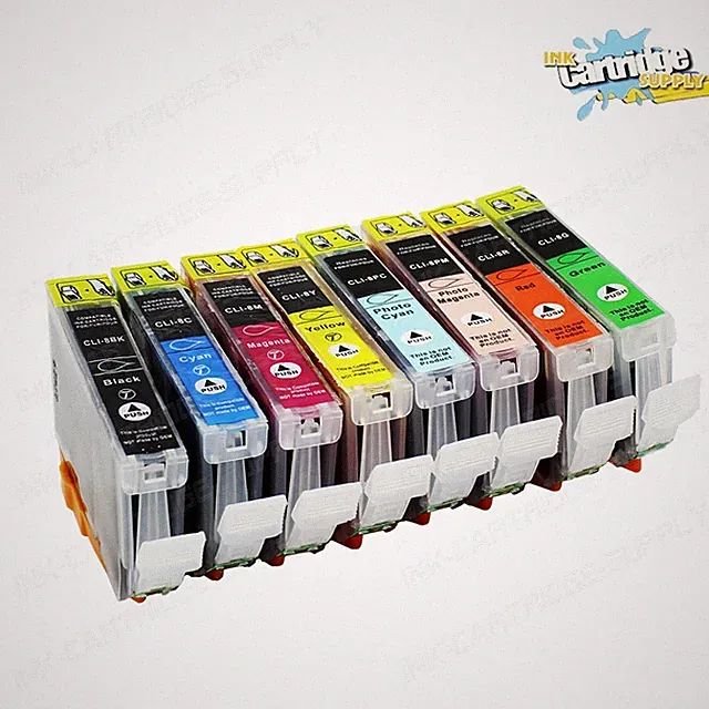 3 Pack CLI-8 ink Replacement For Canon 8 ink Cartridges