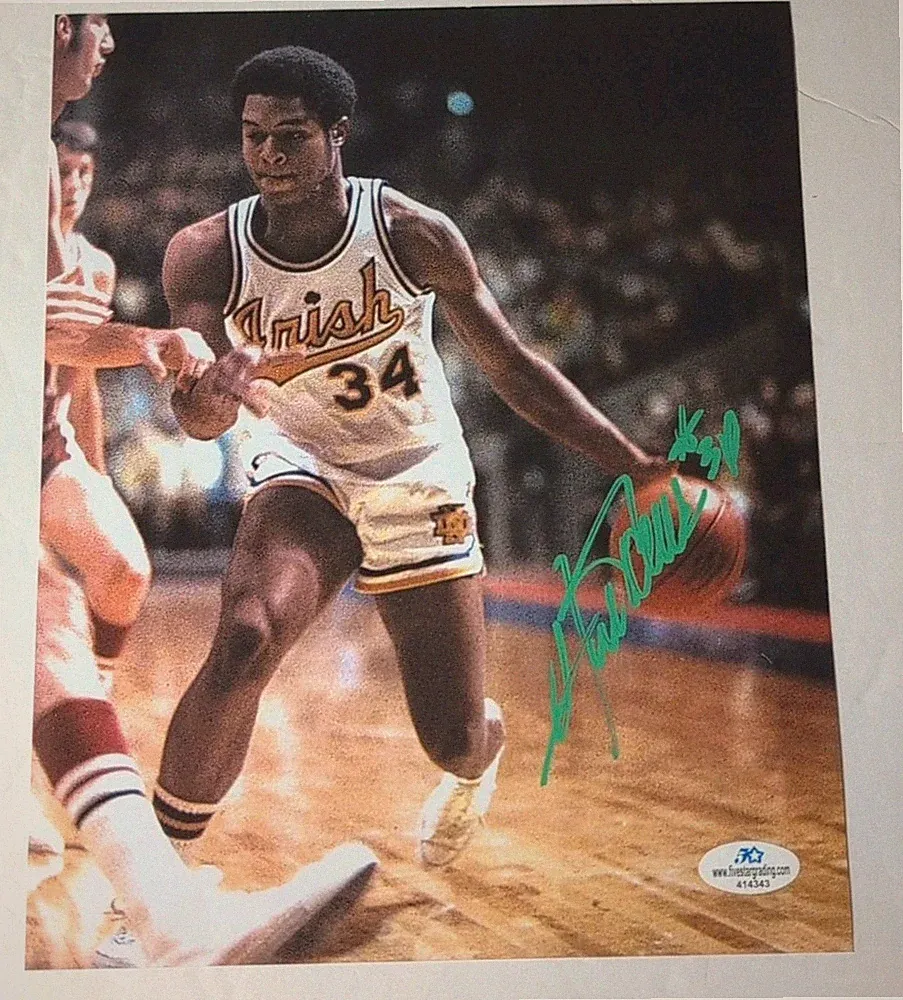 Austin Carr Mr Cavalier Green Ink Auto Autograph 8x10 Photo Signed Cavaliers