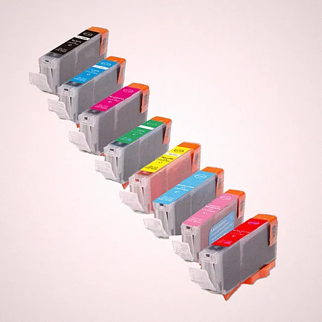 CLI-8 Printer Ink Cartridge with Red Green use for with Pixma Pro9000 Mark II