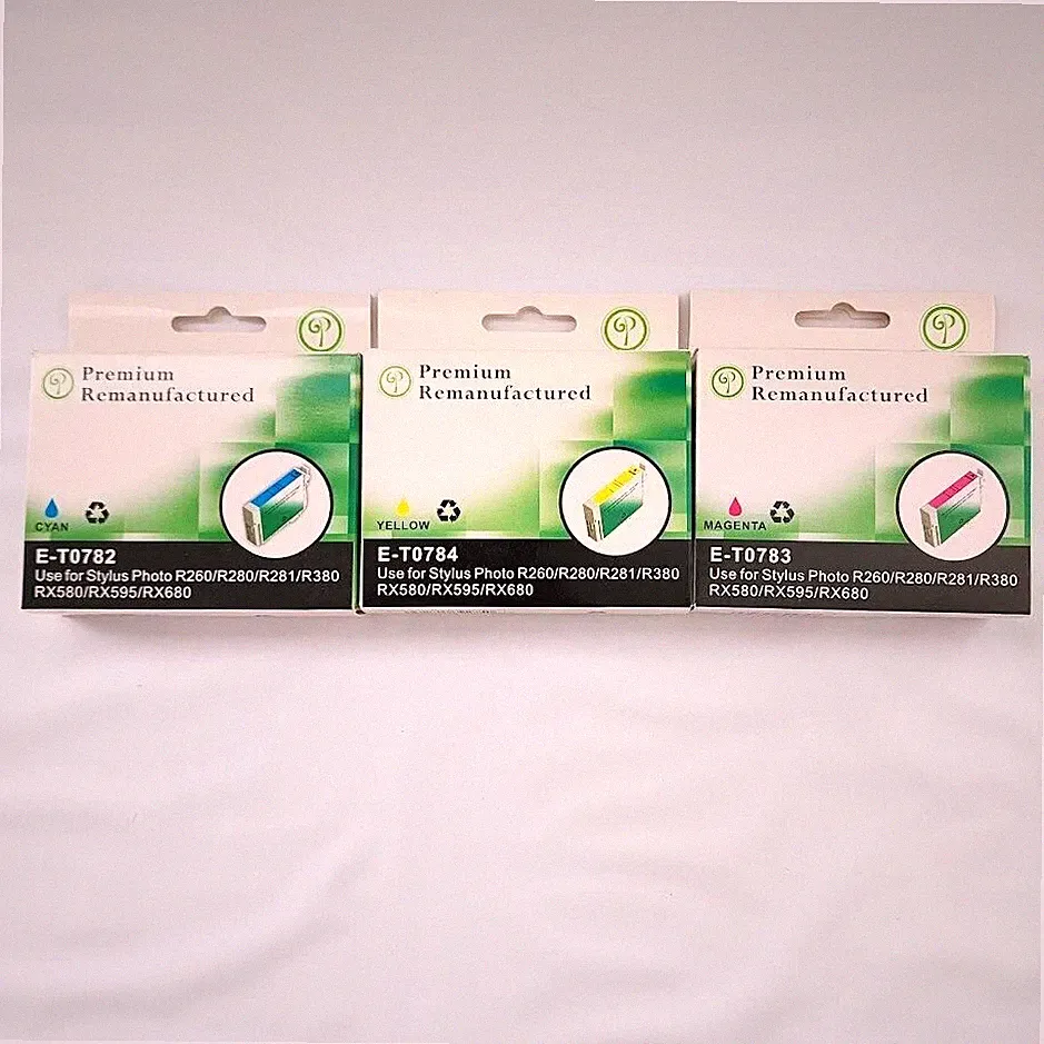 Green Project Premium Re-manufactured Ink Cartridge Artisan Lot of 3 Expired