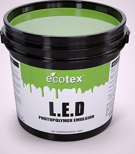 ® L E D Green Screen Printing Emulsion (Pint - 16Oz.) Pre - Sensitized Photo Emu
