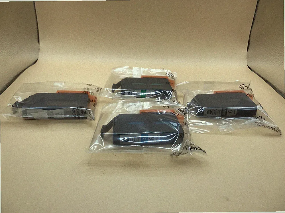 LOT OF 4 GENUINE CANON INK PGI-9 LUCIA PIXMA PRINTER