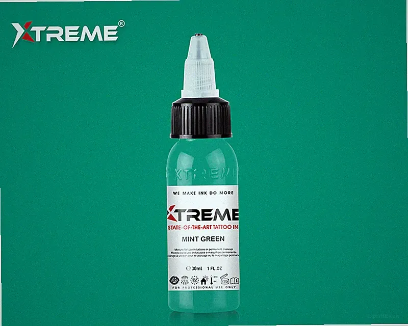 MINT GREEN Xtreme Ink Premium Bright Solid Color Tattoo Pigment Made in USA