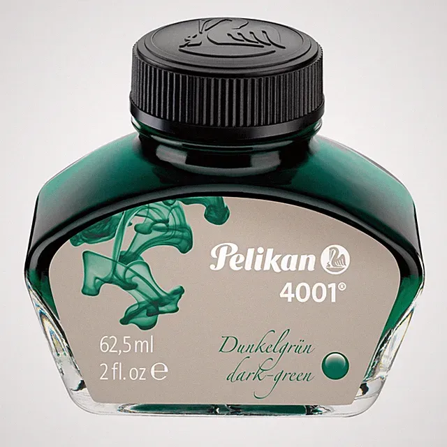 Pelikan Ink bottle Ink 4001 Darkgreen 62,5 ml 300063