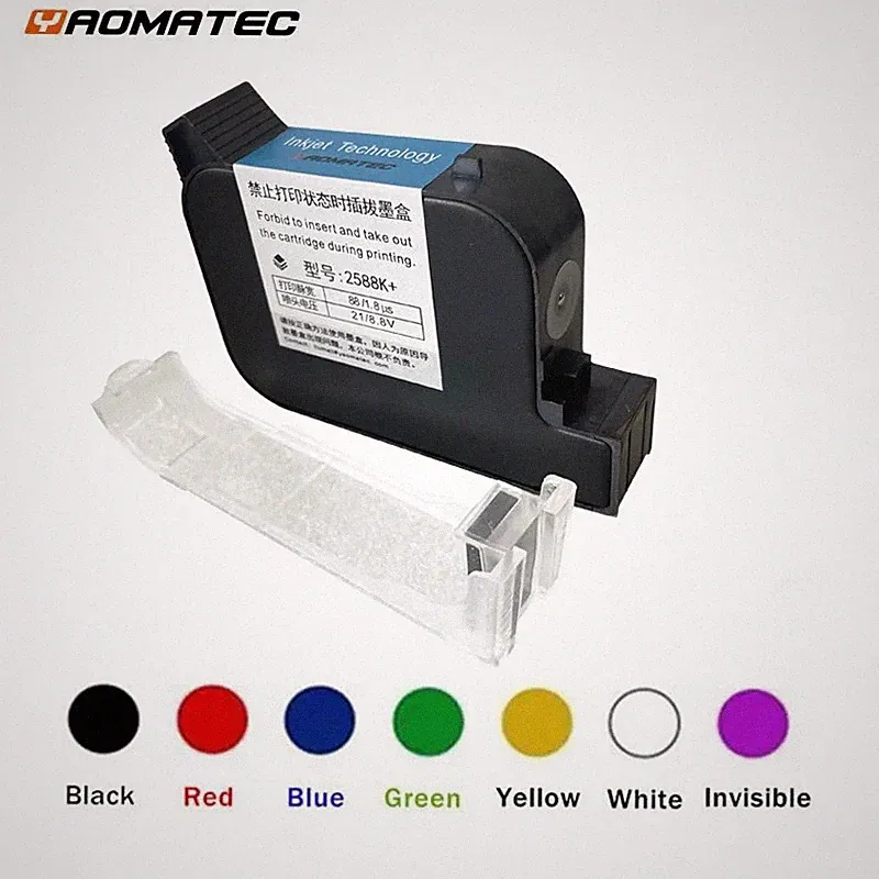 Thermal Inkjet Printer Fast Dry Eco Solvent Ink Cartridge 2588K+ 600DPI 12.7mm